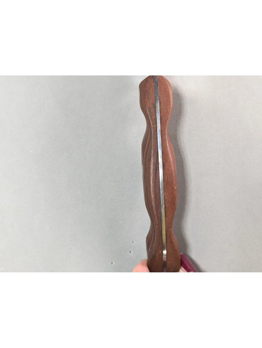 VTG Cutco No. 22 Butcher Knife Brown Swirl Handle 8
